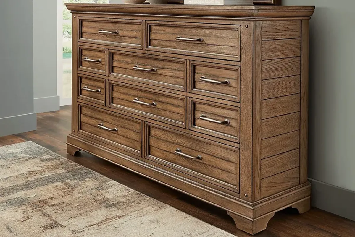 Gillon Ferry Brown Dresser