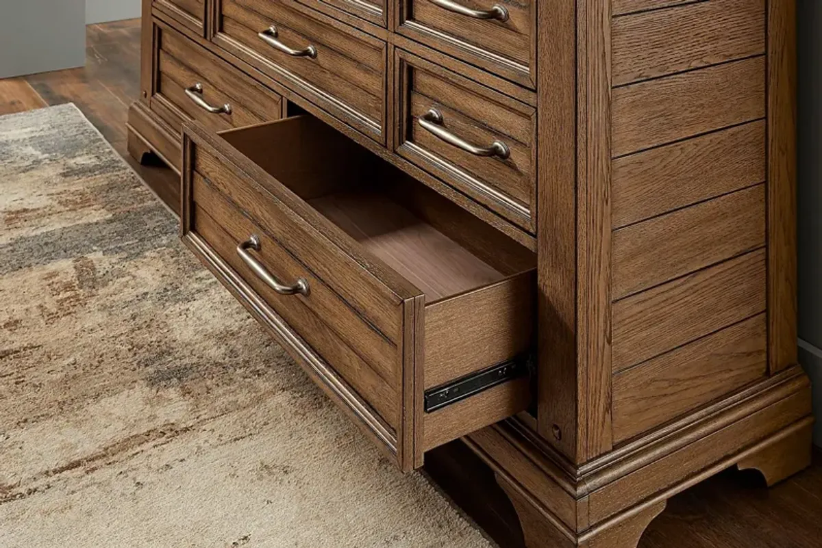 Gillon Ferry Brown Dresser