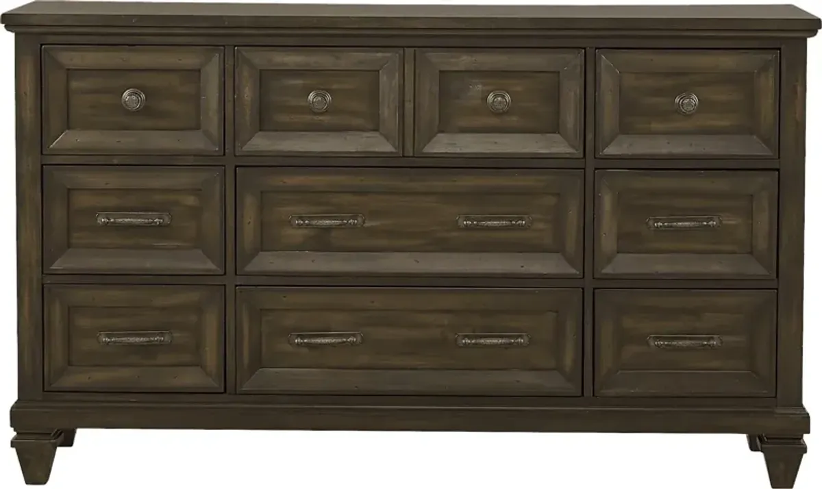 Abbeywood Brown Dresser