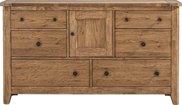 Hargrove Light Oak Dresser