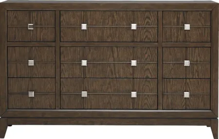 Monroe Heights Brown Dresser