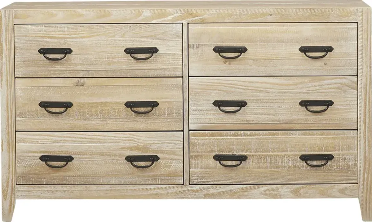 Palm Grove Taffy Dresser