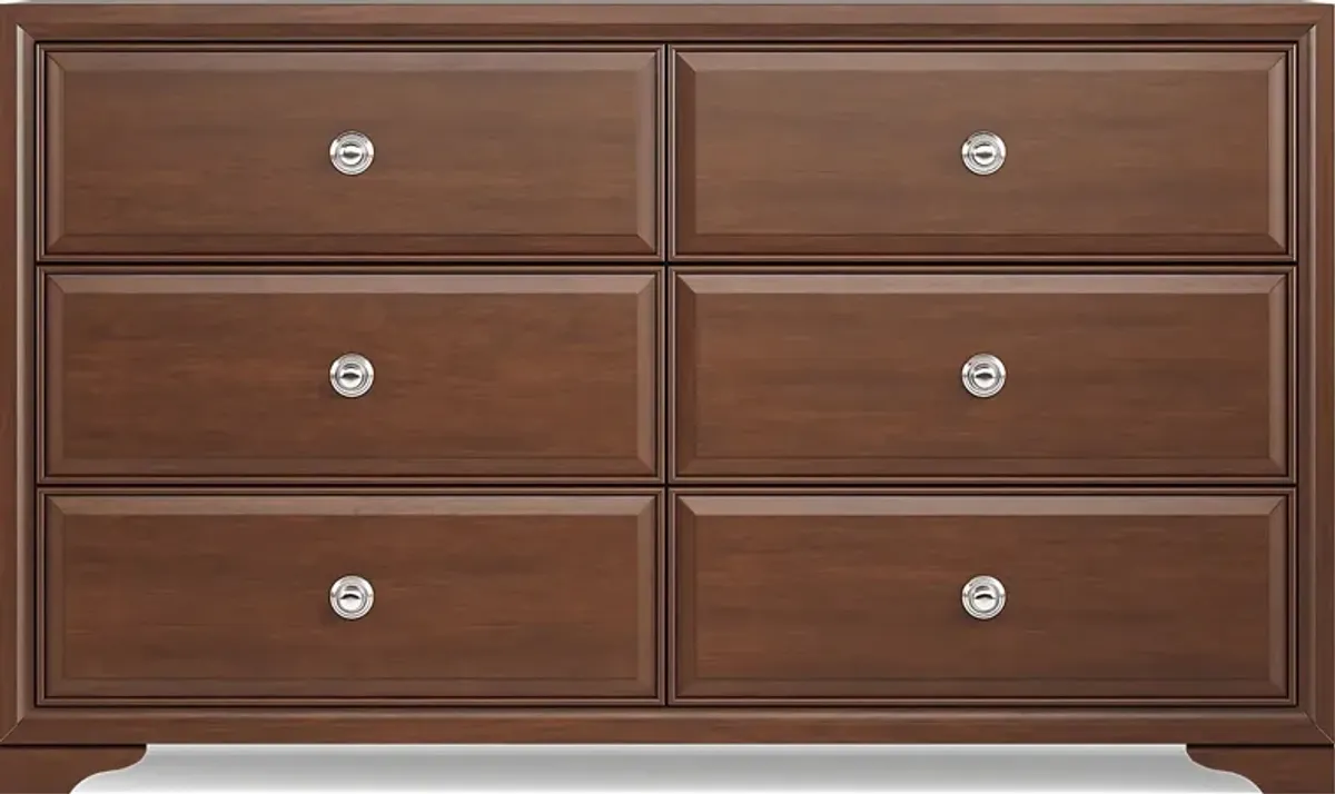 Belcourt Brown Cherry Dresser