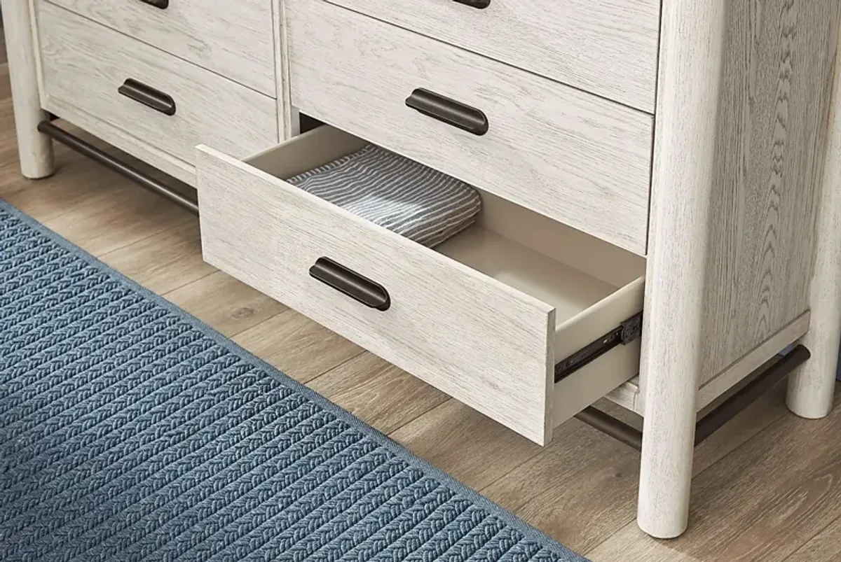 Caviar Cove White Dresser