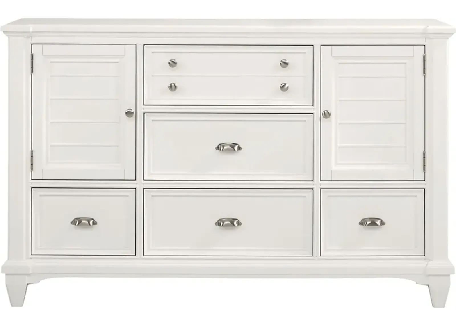 Hilton Head White Door Dresser