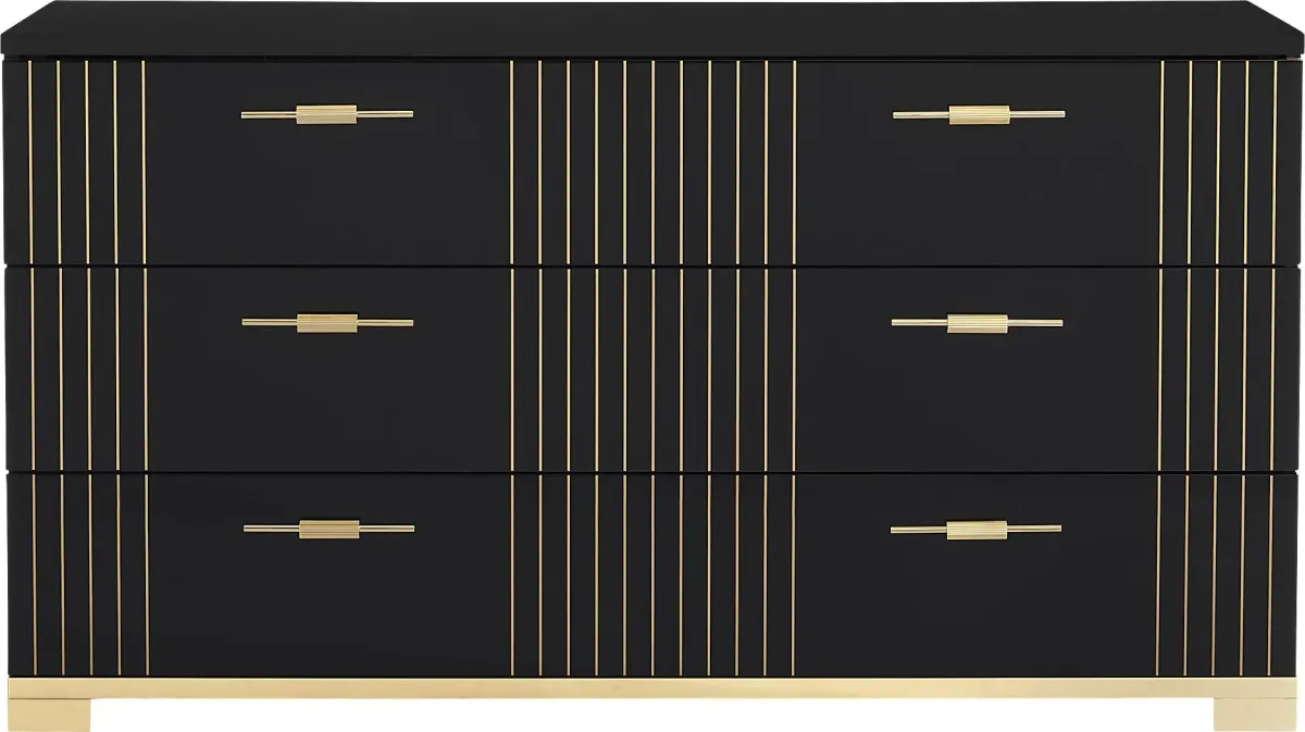 Fairbanks Black Dresser