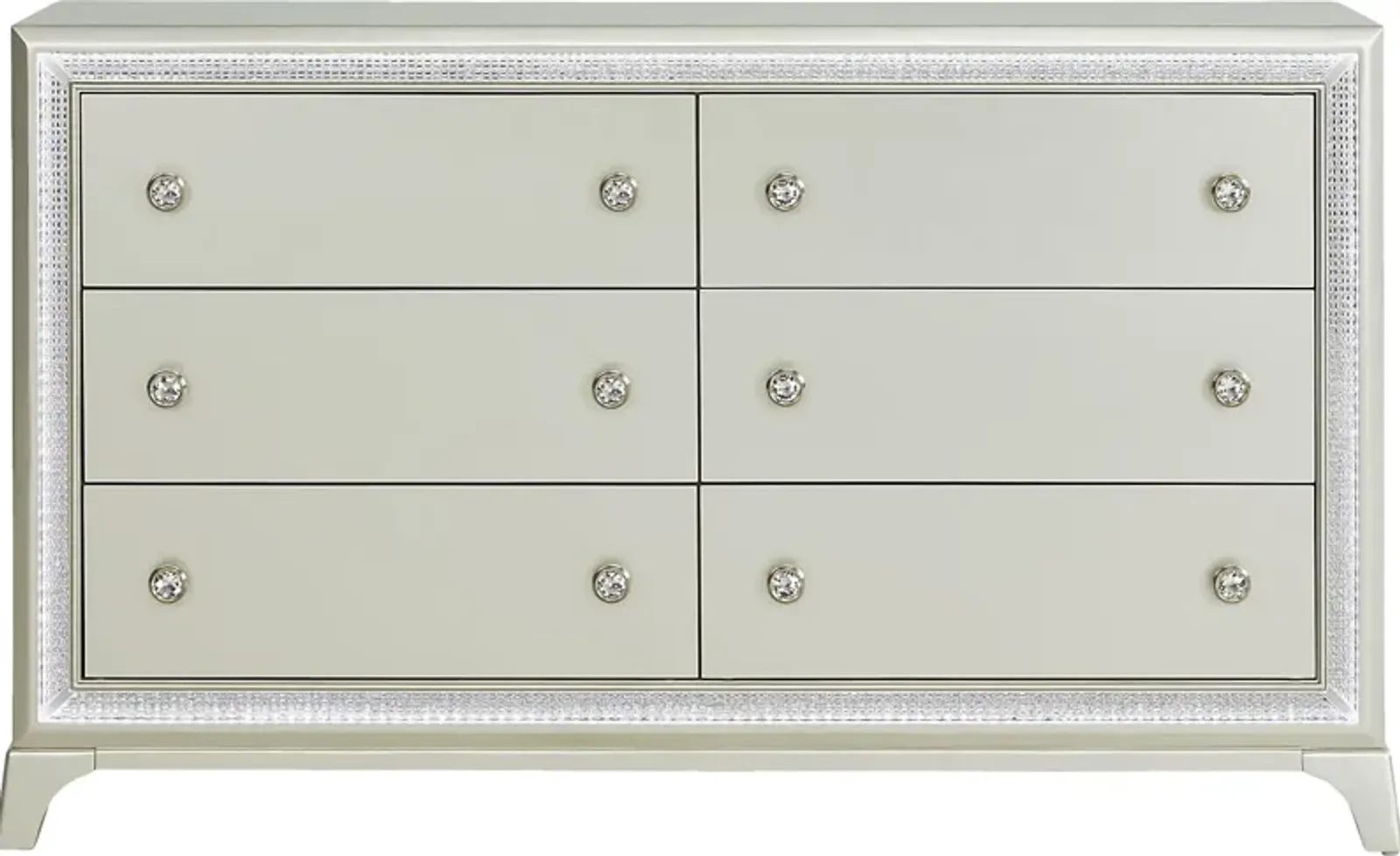 Avery Silver Dresser