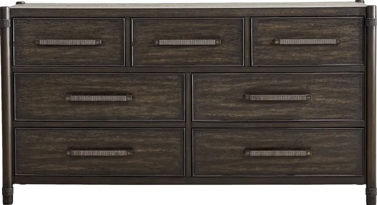 Vineyard Estates Brown Dresser