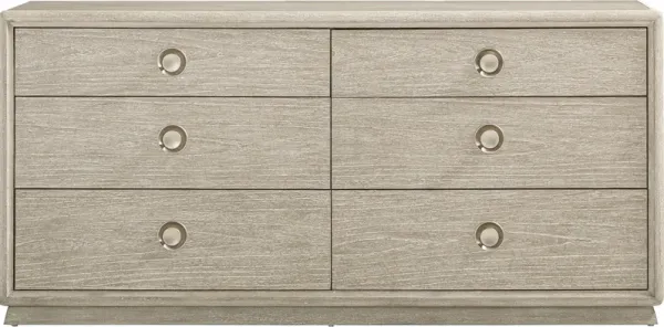 Santa Clarita Light Gray Dresser