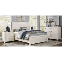 Barringer Place White 5 Pc Queen Panel Bedroom