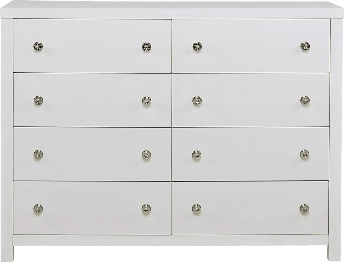 Barringer Place White Dresser