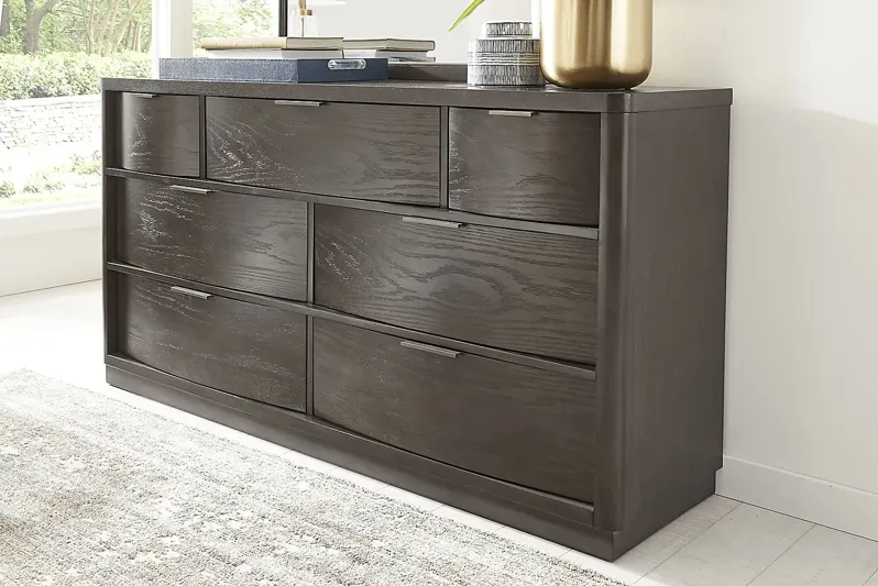 Avona Place Brown Dresser