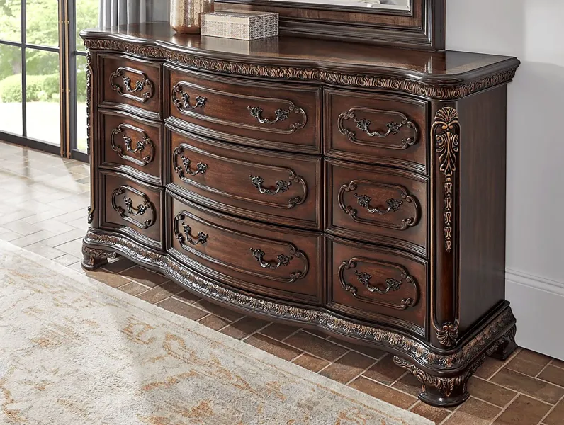 Priscilla Brown Cherry Dresser