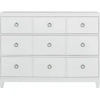 Aurora Heights White Dresser