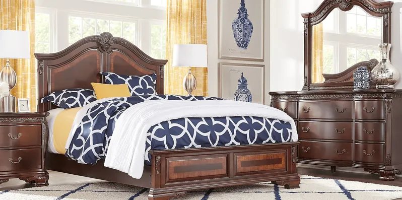 Cortinella Cherry 5 Pc King Panel Bedroom