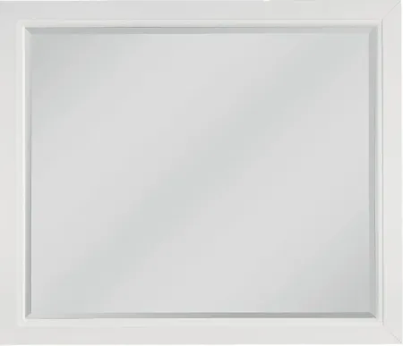 Tremblay Square White Mirror
