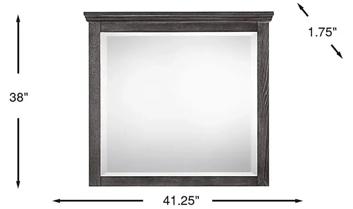Ridgefield Ebony Mirror