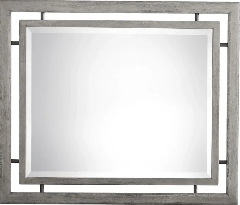 Broadmore Light Gray Mirror