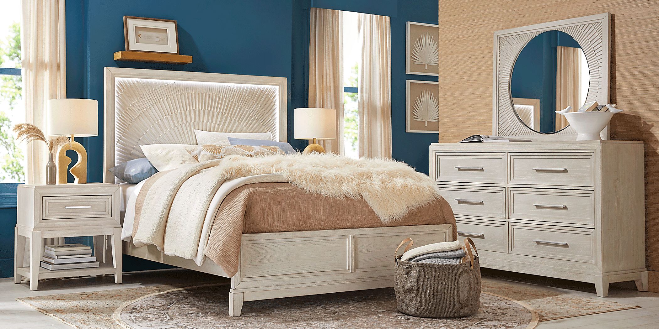 Sunside Way Sand 5 Pc King Bedroom