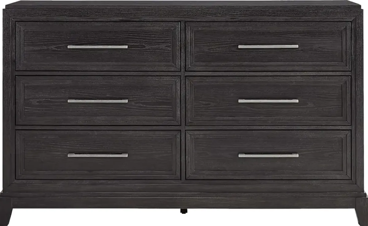 Sunside Way Black 5 Pc King Panel Bedroom