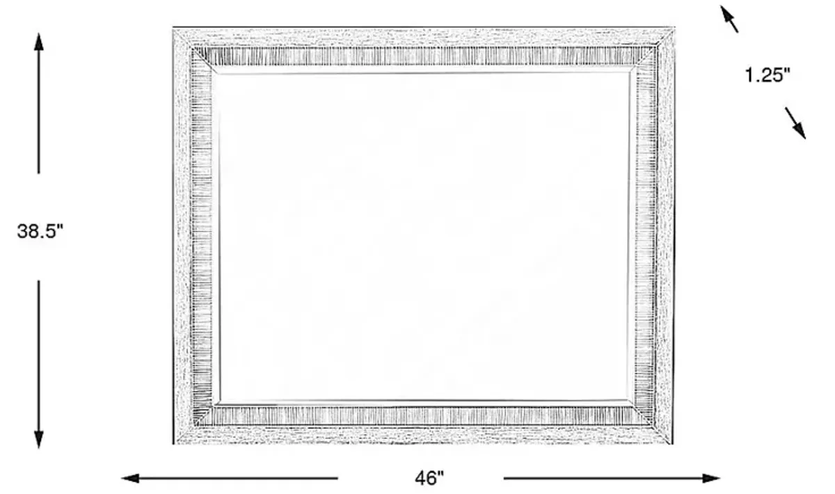 Sand Key Sandstone Mirror