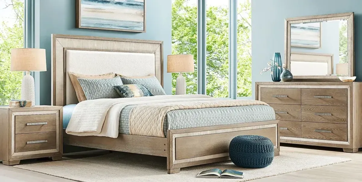 Sand Key Sandstone 5 Pc King Upholstered Bedroom