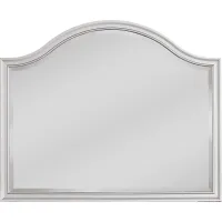Evangeline Silver Mirror