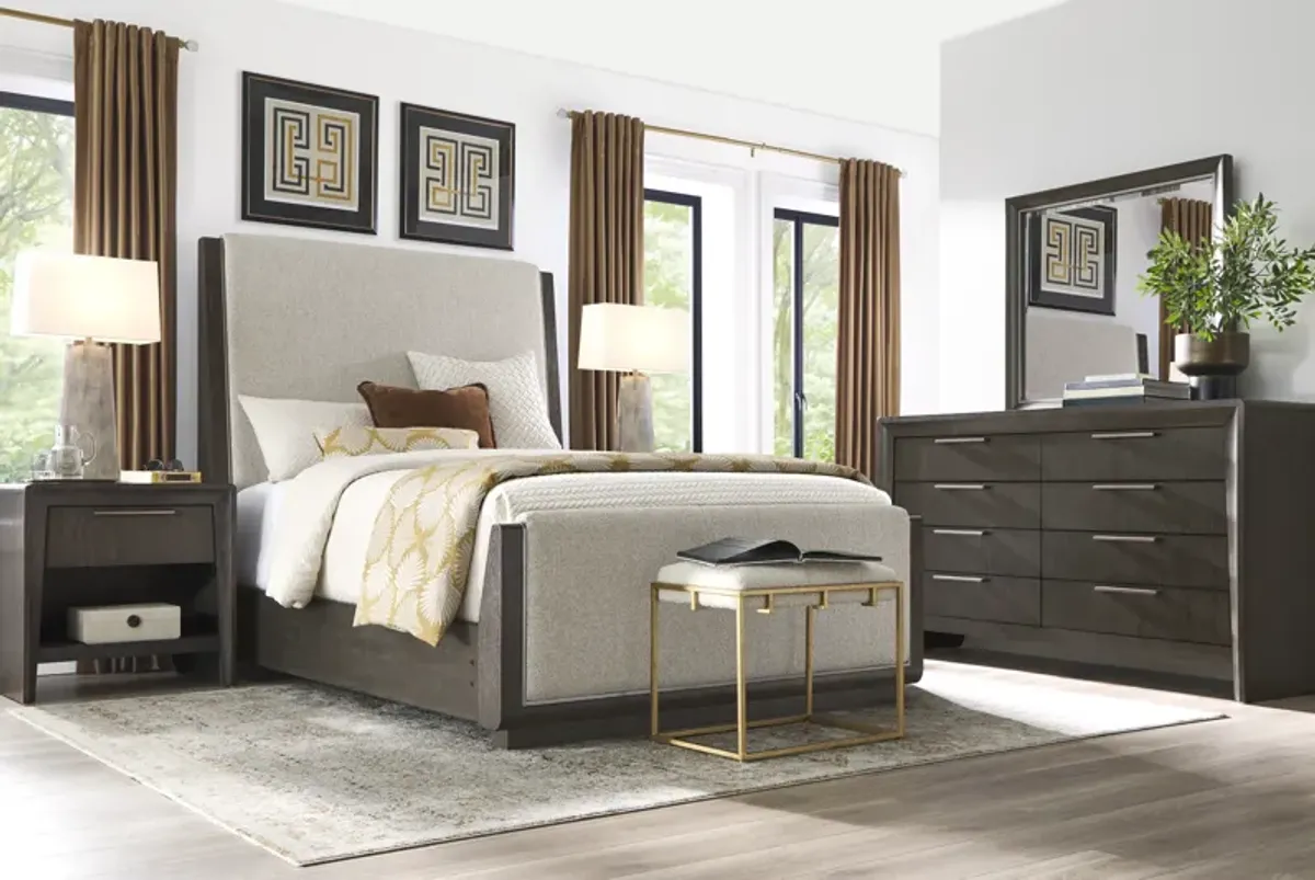 Fairfax Gray Mirror