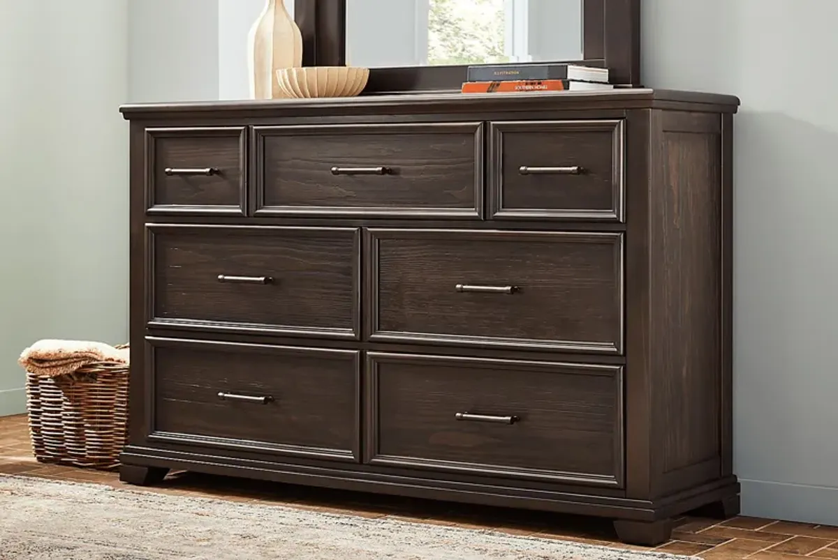 Canyon River Java 5 Pc King Panel Bedroom