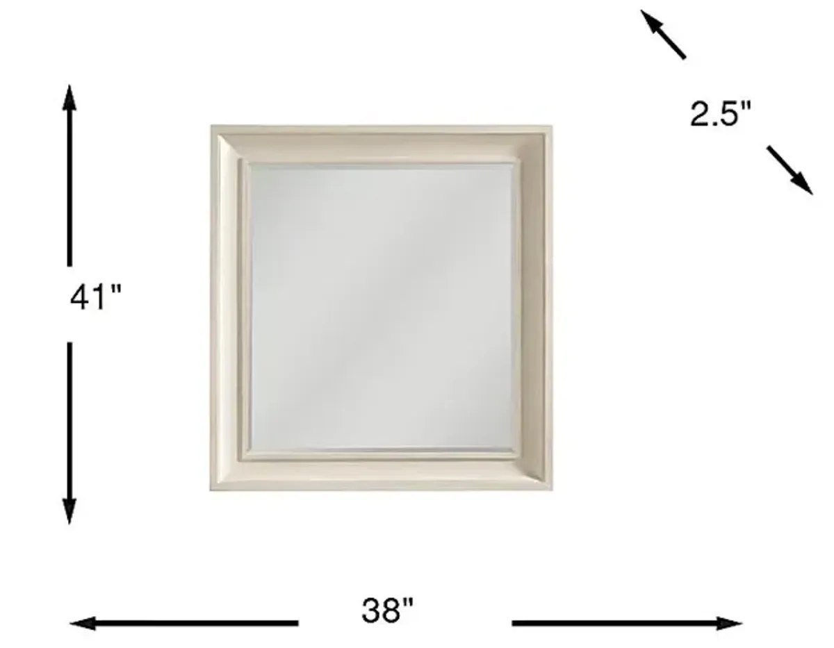 Maldive White Mirror