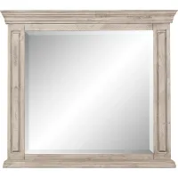 Pine Manor Gray Mirror