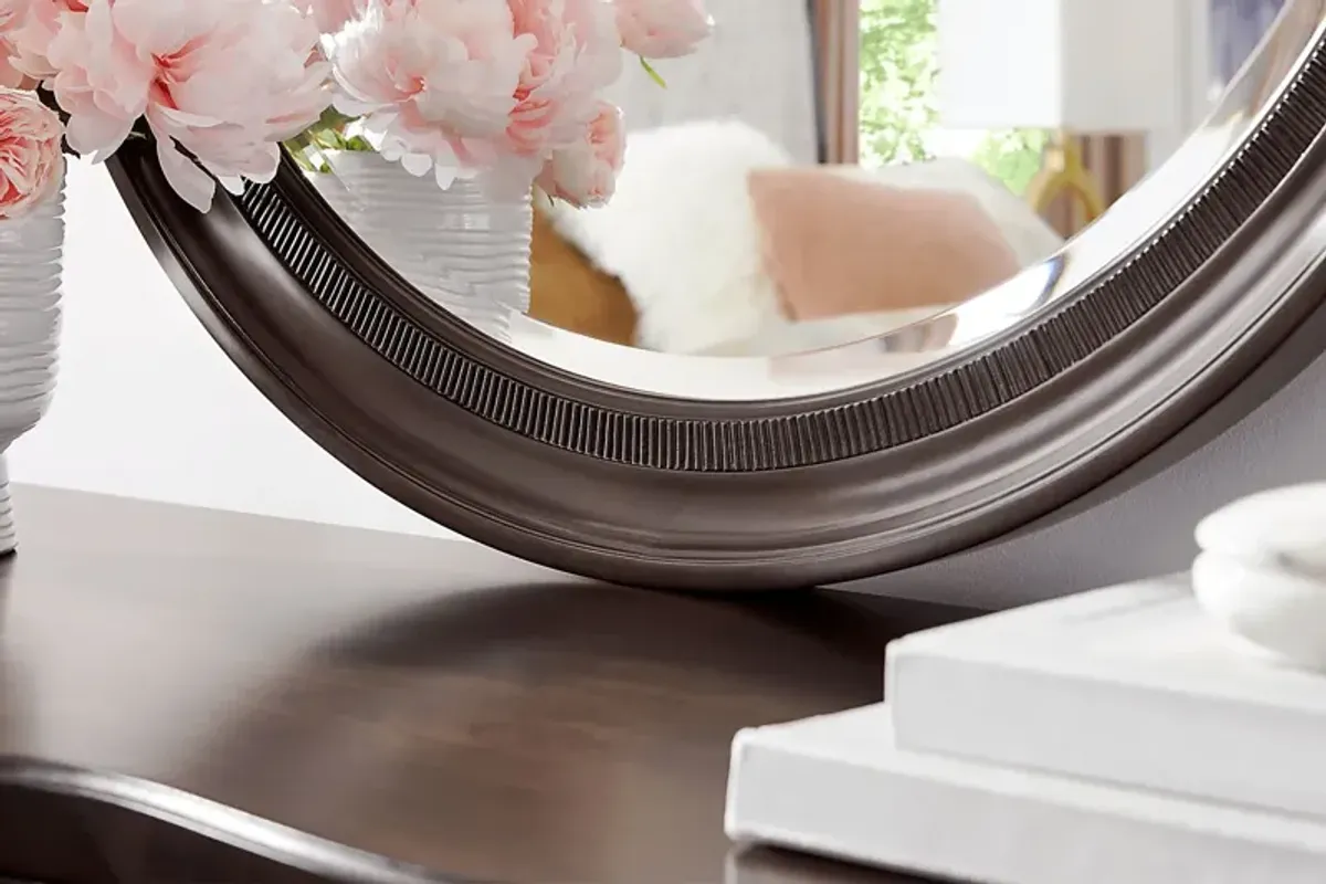 Bradbury Brown Cherry Mirror