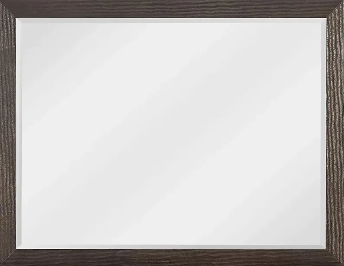 Woodley Dark Brown Mirror