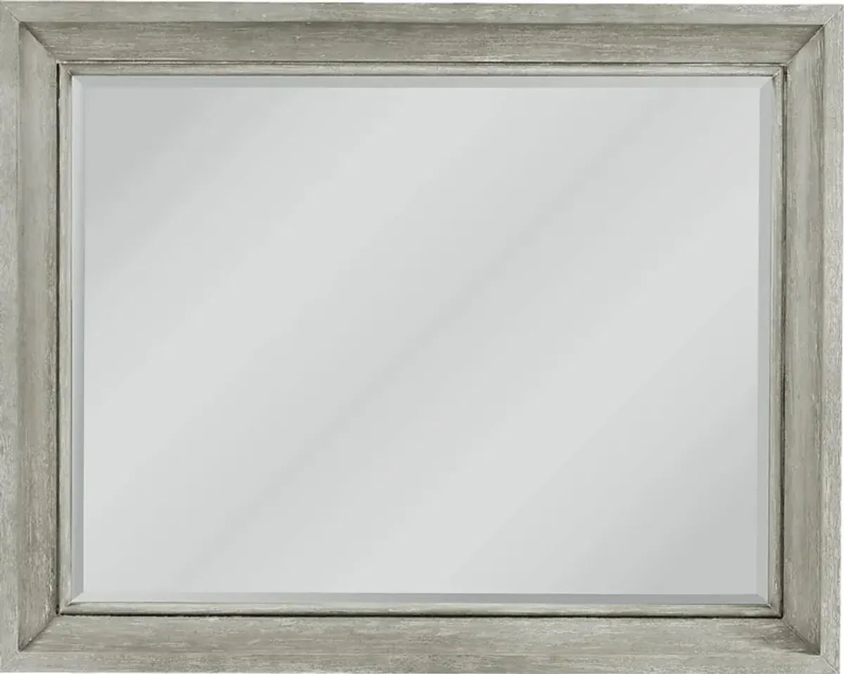 River Falls Light Gray Mirror