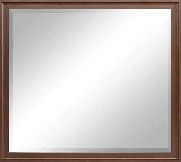 Belcourt Brown Cherry Mirror