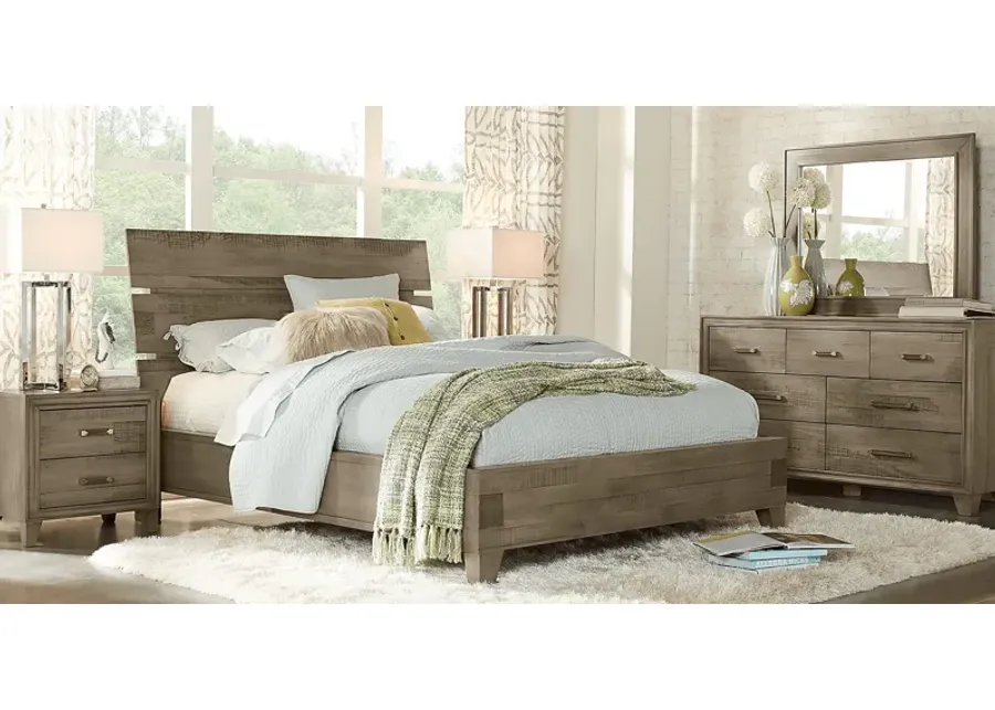 Crestwood Creek Gray 5 Pc King Panel Bedroom