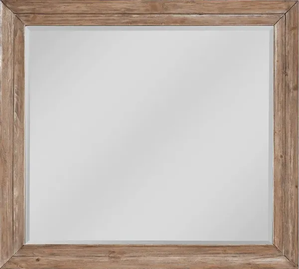 Edisto Bay Gray Mirror