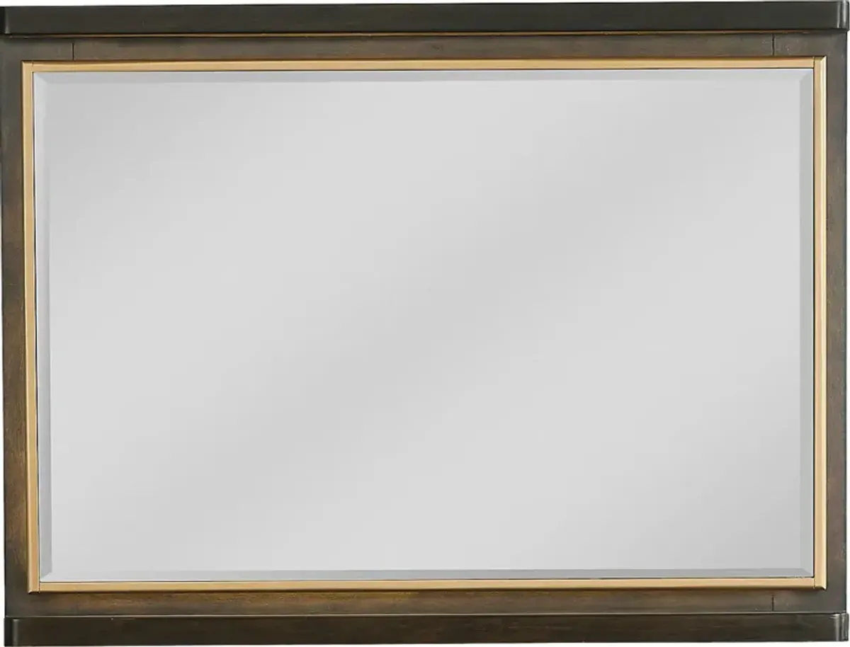 Elko Falls White Mirror With Touch Light