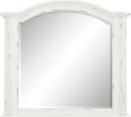 Lindenwood White Mirror
