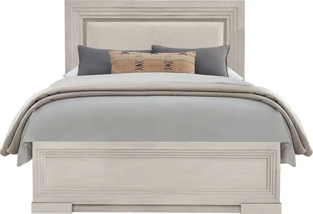 Royal Park Ivory 5 Pc King Panel Bedroom