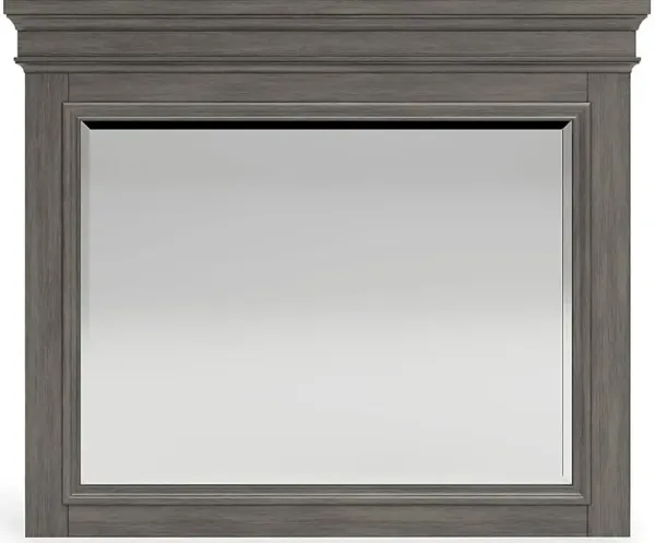 Lake Town Gray Mirror