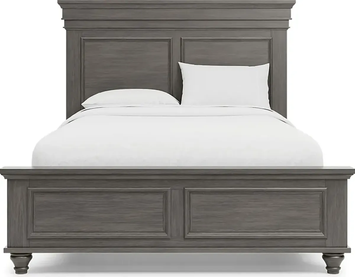 Lake Town Gray 5 Pc King Panel Bedroom