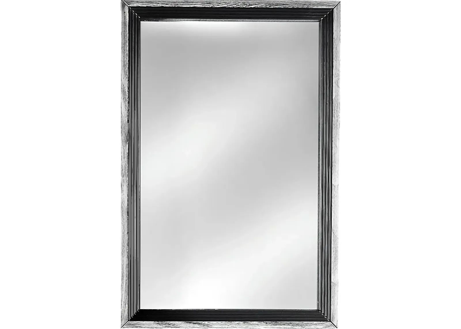 Gardenia Silver Mirror