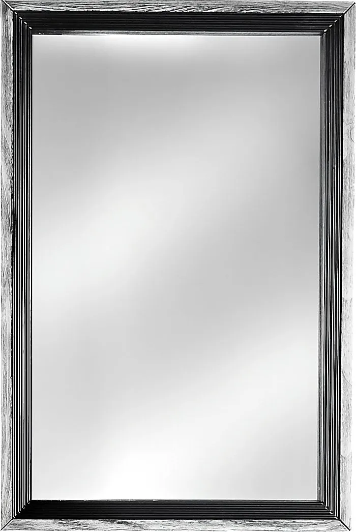 Gardenia Silver Mirror