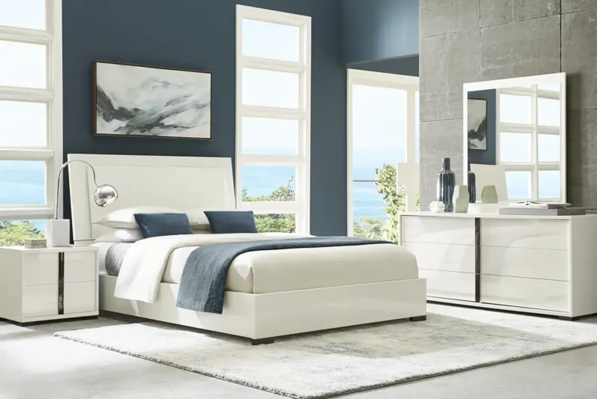Luma Vista White Mirror