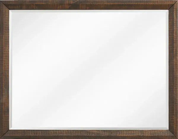 Mckinnon Dark Brown Mirror