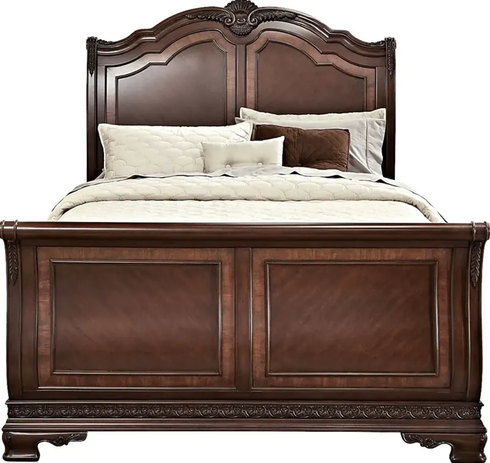 Cortinella Cherry 3 Pc Queen Sleigh Bed