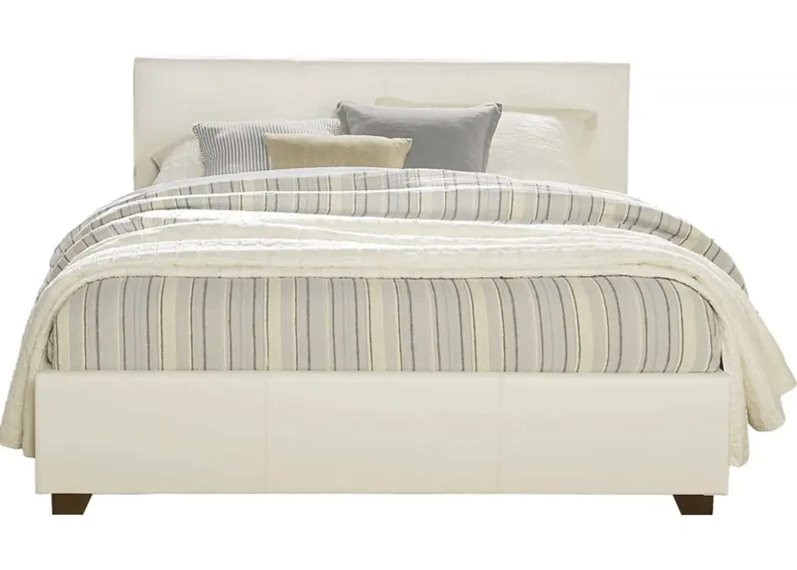 Belfair White 3 Pc Queen Bed