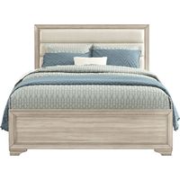 Marlow Natural 3 Pc Queen Panel Bed