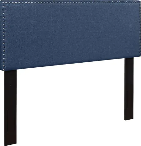 Charnwood Blue Full/Queen Upholstered Headboard